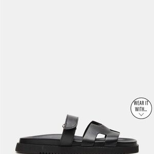 New Steve Madden Women's Black Sandals size 8 - Mayven with comfort strap
